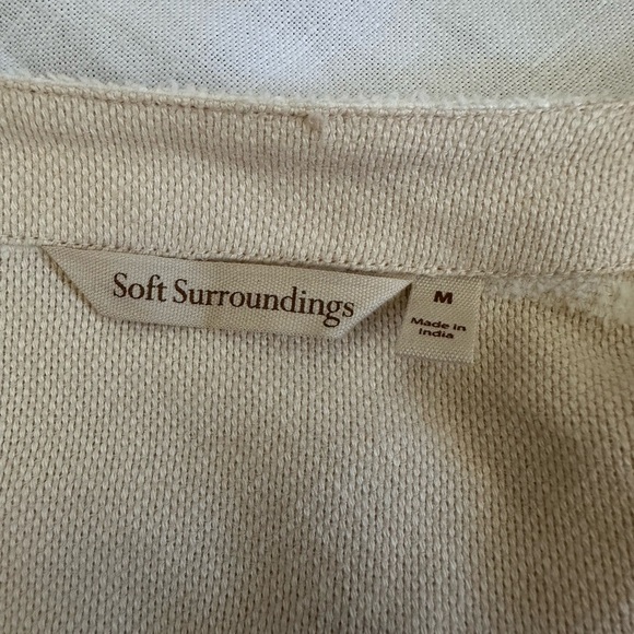 Soft Surroundings Juliet Woven Tasseled
Cardigan - Picture 3 of 9